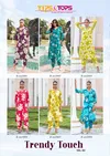 Trendy Touch Vol 2 By Tips And Tops Rayon Ladies Co Ord Set Wholesale Online